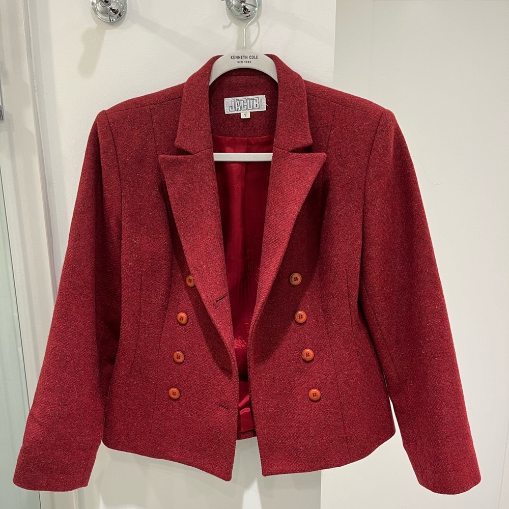 OVERSIZED WOOL BLAZER - JACOB